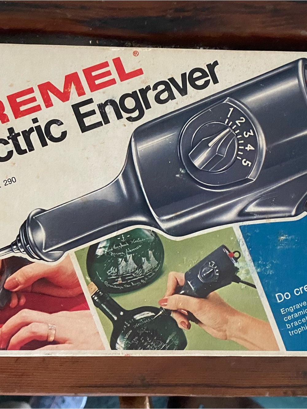 Dremel Electric Engraver in Black - Precision Handheld Tool for metal,glass,etc
